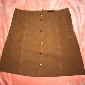 Tanned suede skirt 🤎🤎🤎